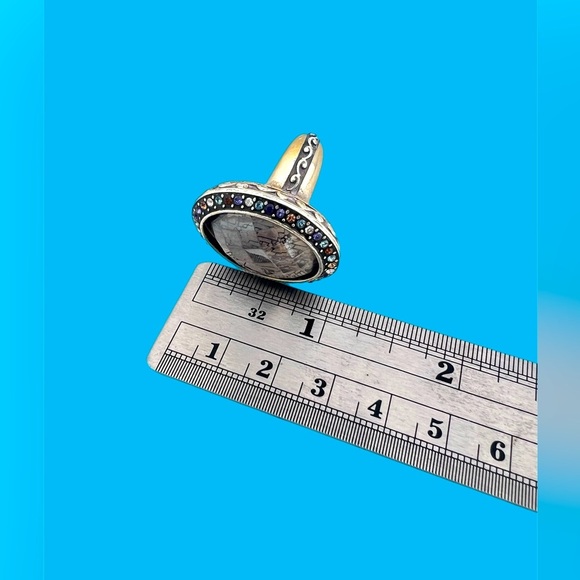 Brighton Luminescence Ring - Size 8 Beautiful Crystal with small crystals … - Picture 4 of 9